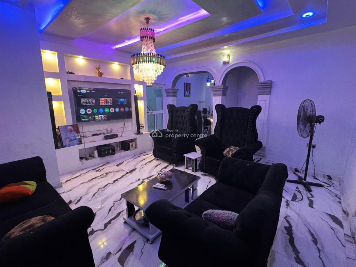 Luxury Furnished 3bdrm Bungalow, Aberensise Estate Back of Ilesa Garage Osogbo, Osogbo, Osun, Detached Bungalow for Sale