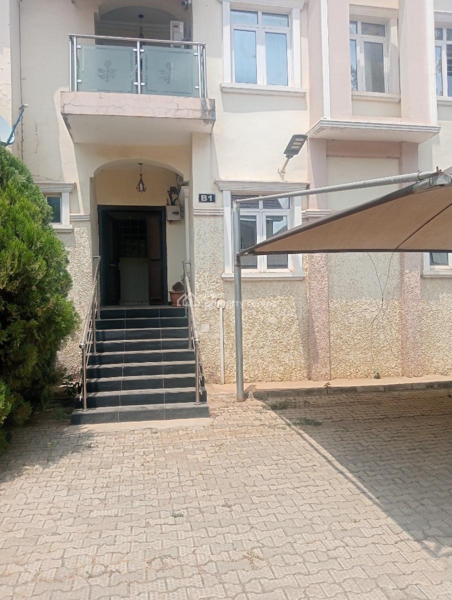 3 Bedroom Terrace Duplex and a Room Bq Now Available, Jabi Main in an Estate, Jabi, Abuja, Terraced Duplex for Rent