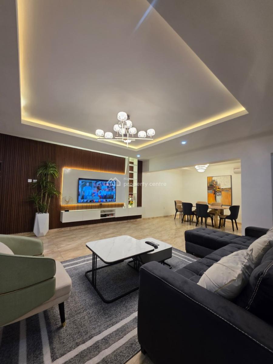 Fully Furnished 3 Bedroom Block of Flat with Swimming Pool and Gym, Jabi District Abuja Diplomatic Zone, Jabi, Abuja, House for Rent