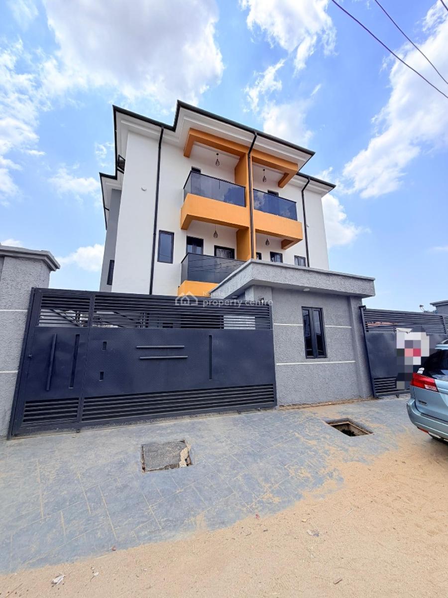 Newly Built 4 Bedroom Semi Detached Duplex with a Room Bq, Surulere, Lagos, Semi-detached Duplex for Sale