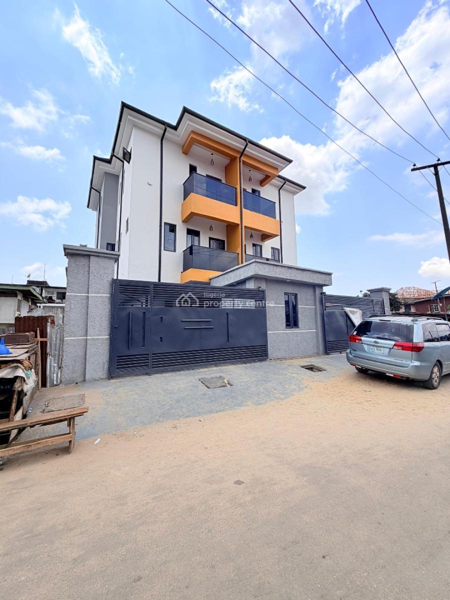 Newly Built 4 Bedroom Semi Detached Duplex with a Room Bq, Surulere, Lagos, Semi-detached Duplex for Sale