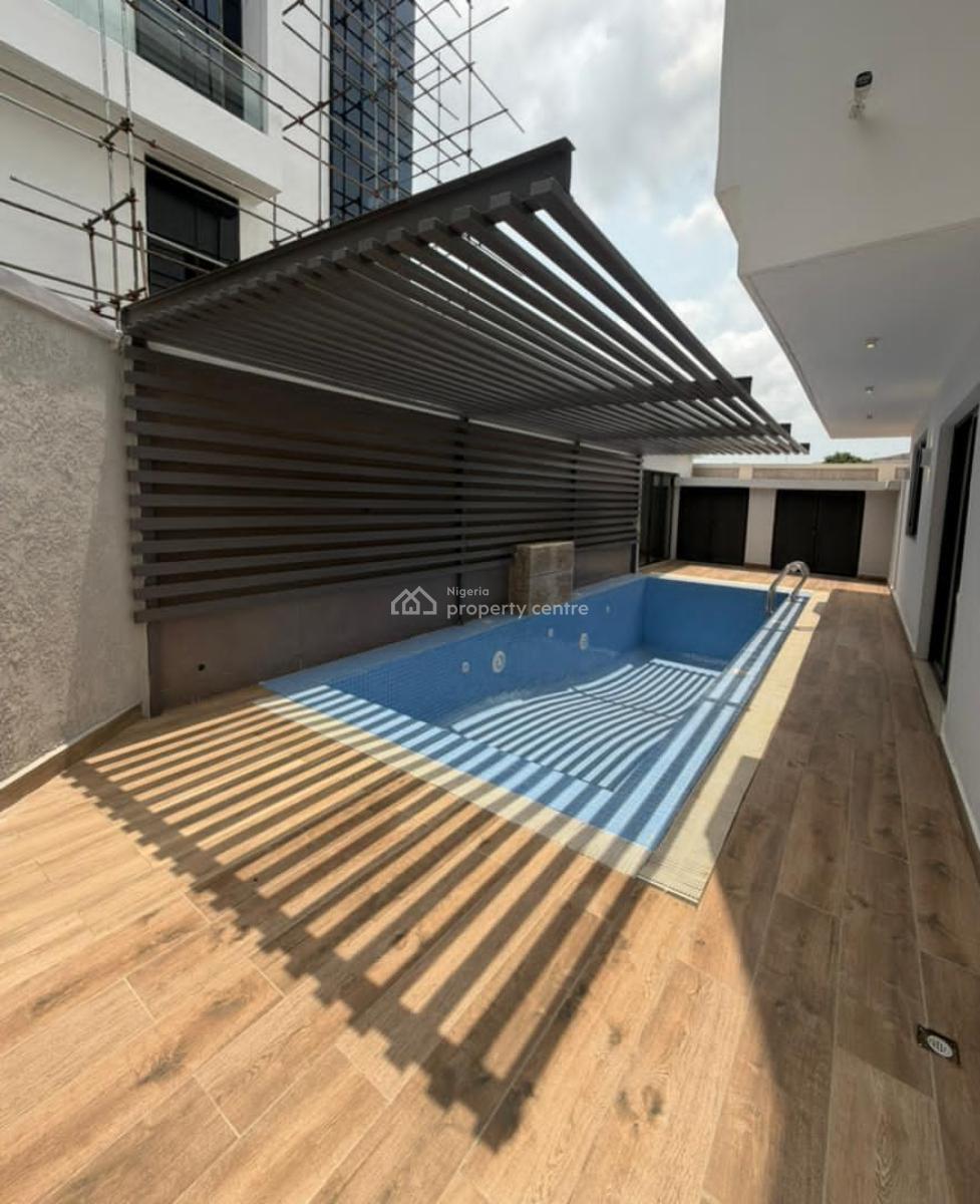 Luxury 6bedroom Fully Detached Duplex with Swimming Pool, Heat Extractor - Bq -swimming Pool  - Study Room Gym, Banana Island, Ikoyi, Lagos, Detached Duplex for Sale