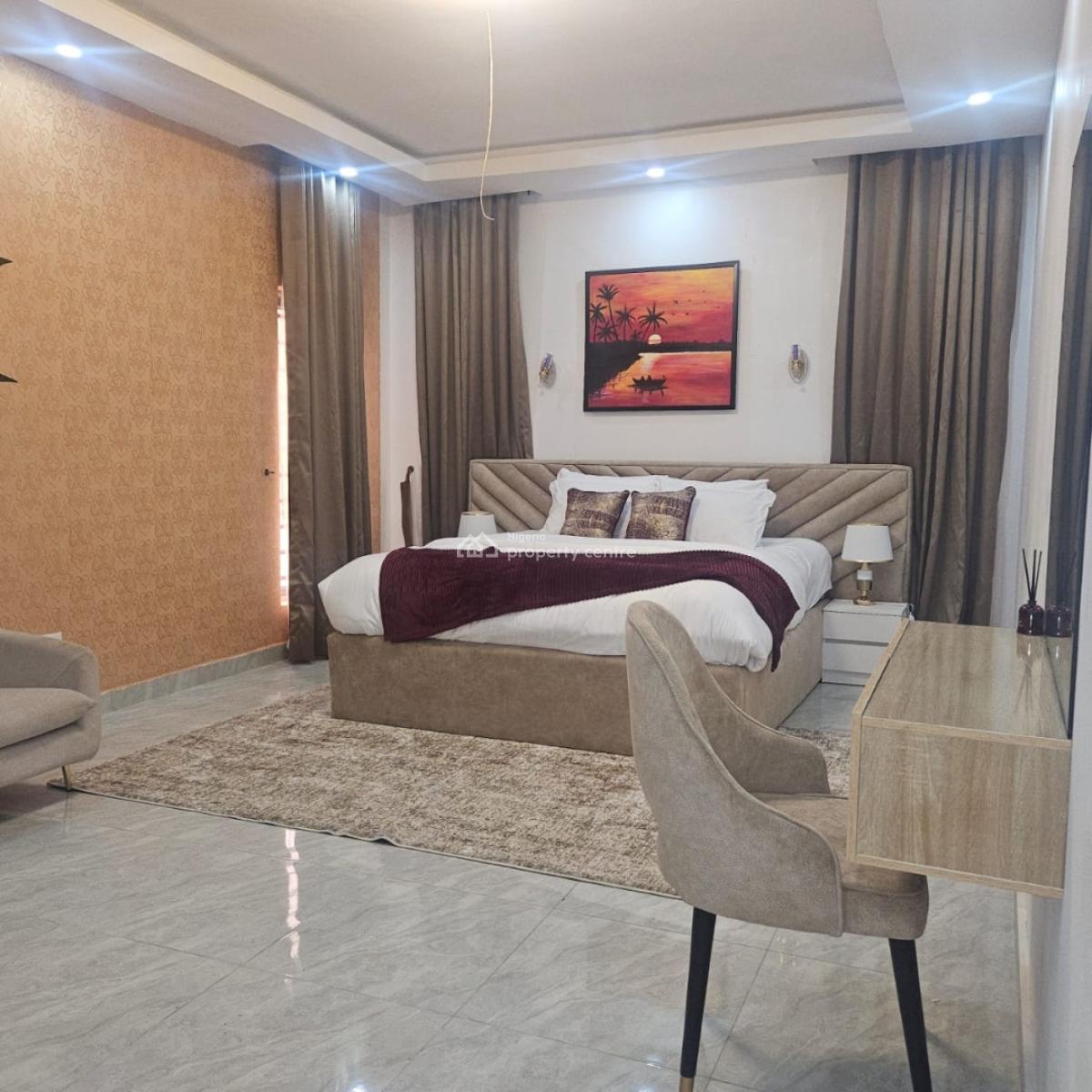 3 Bedroom Tastefully Furnished Apartment with Bq in Shonibare Ent : 3, Maryland, Lagos, Flat / Apartment for Rent