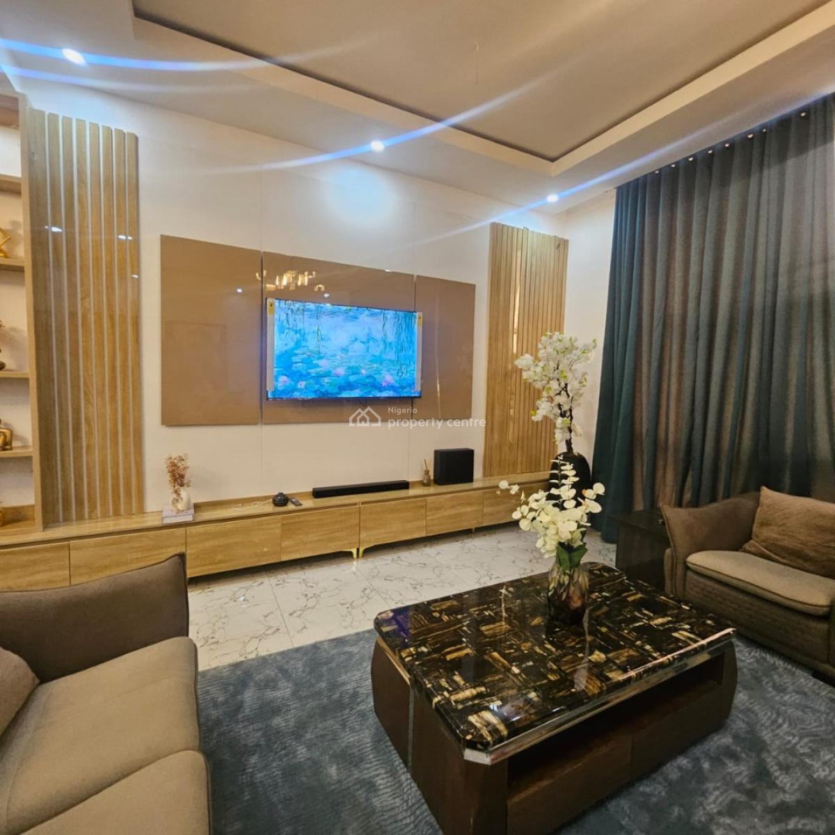 3 Bedroom Tastefully Furnished Apartment with Bq in Shonibare Ent : 3, Maryland, Lagos, Flat / Apartment for Rent