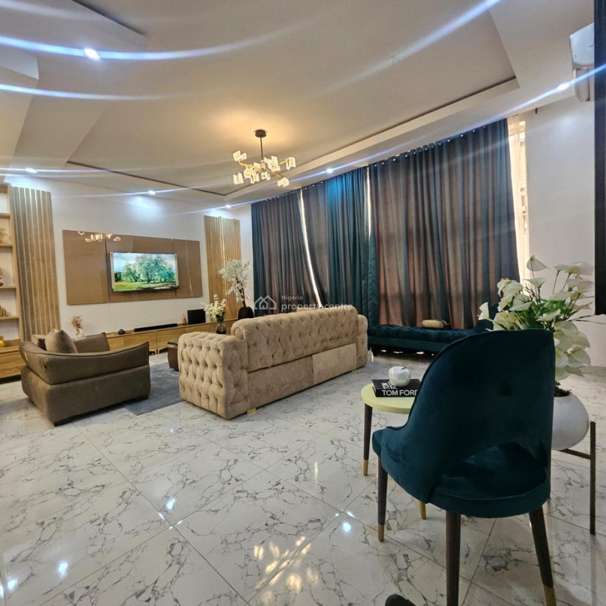 3 Bedroom Tastefully Furnished Apartment with Bq in Shonibare Ent : 3, Maryland, Lagos, Flat / Apartment for Rent