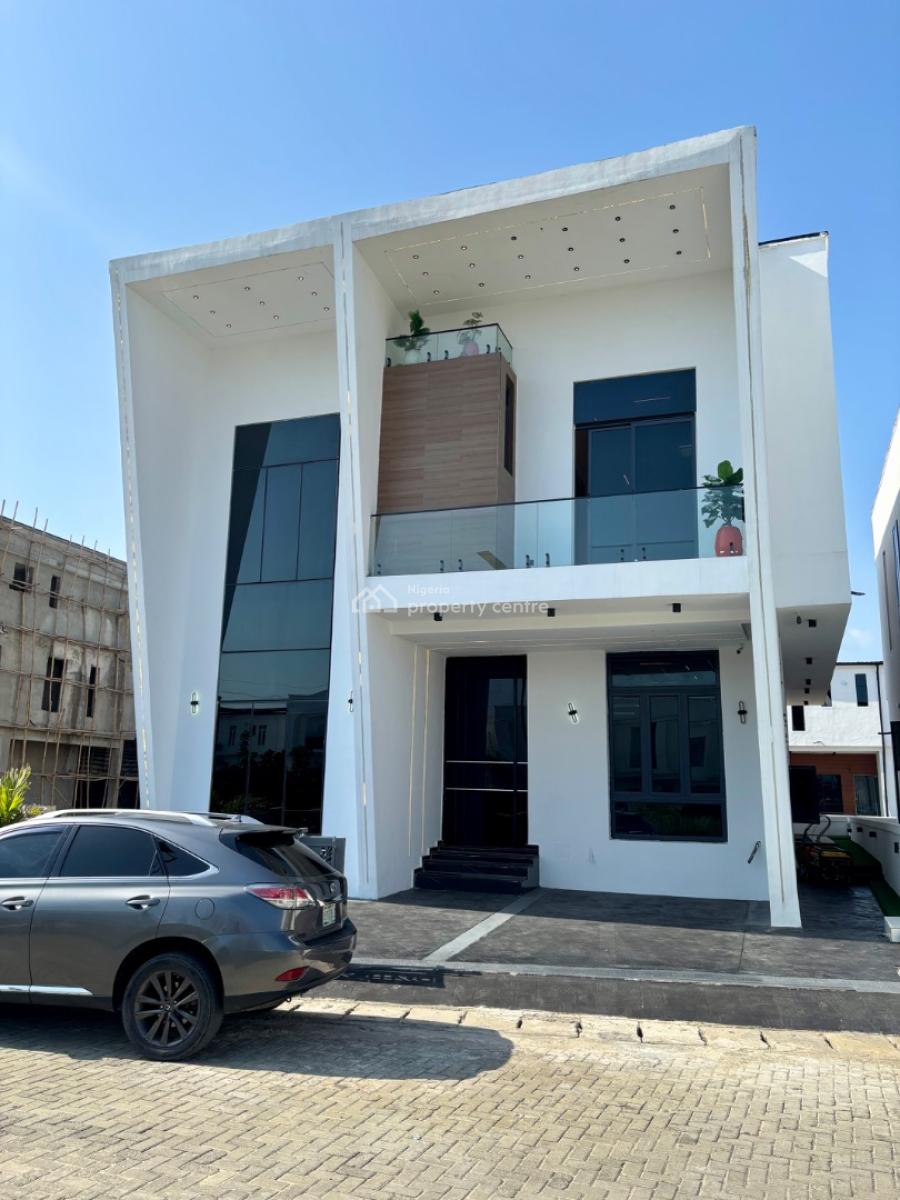 5 Bedroom Duplex with a Swimming Pool, Estate Gym & Play Ground, Chevron Toll Gate, Lekki, Lagos, Detached Duplex for Sale