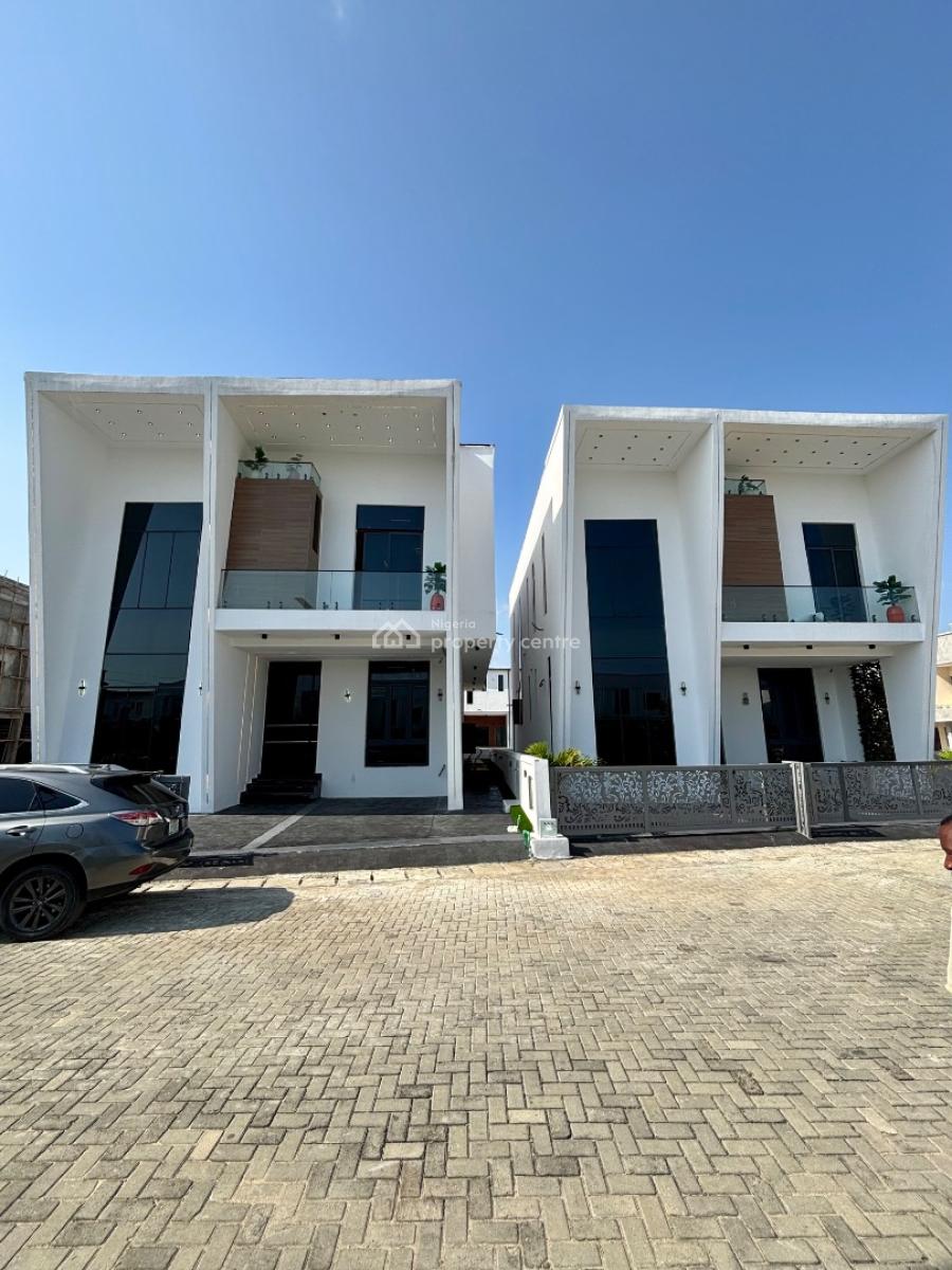 5 Bedroom Duplex with a Swimming Pool, Estate Gym & Play Ground, Chevron Toll Gate, Lekki, Lagos, Detached Duplex for Sale