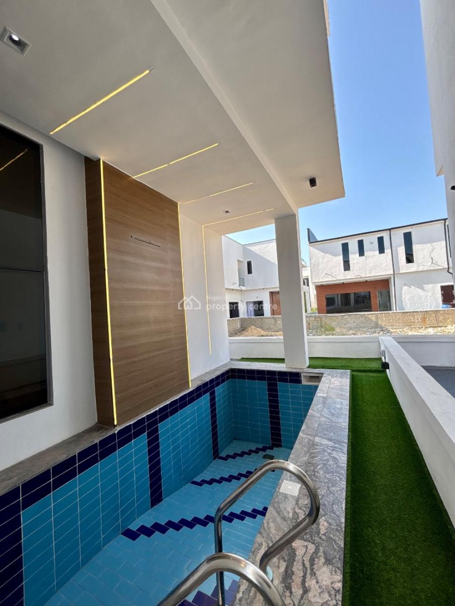 5 Bedroom Duplex with a Swimming Pool, Estate Gym & Play Ground, Chevron Toll Gate, Lekki, Lagos, Detached Duplex for Sale