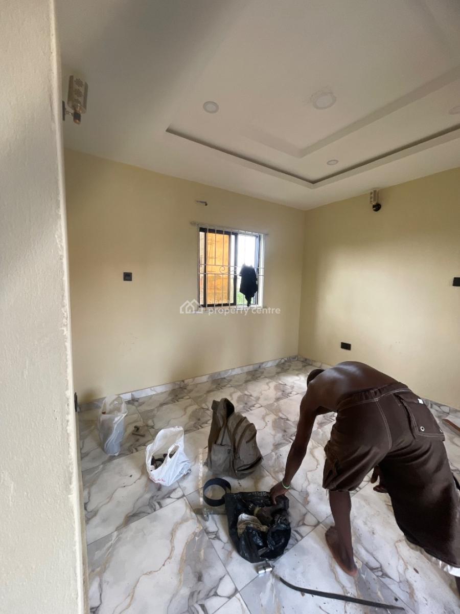 Direct Breif Brandnew Mini Flat Upstairs Close to Bustop Prepaid Meter, Ado, Ajah, Lagos, House for Rent