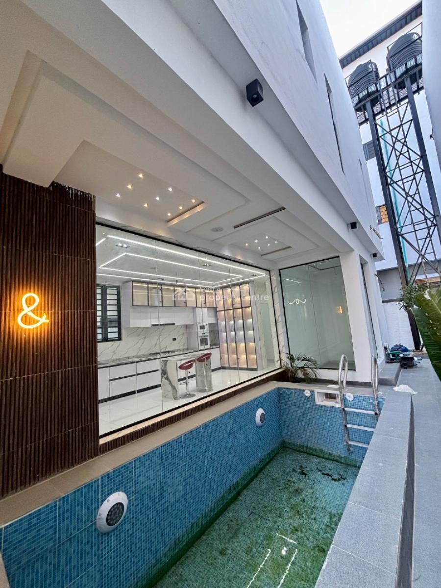 5 Bedroom Duplex with a Swimming Pool, 2nd Lekki Toll Gate, Lekki, Lagos, Detached Duplex for Sale