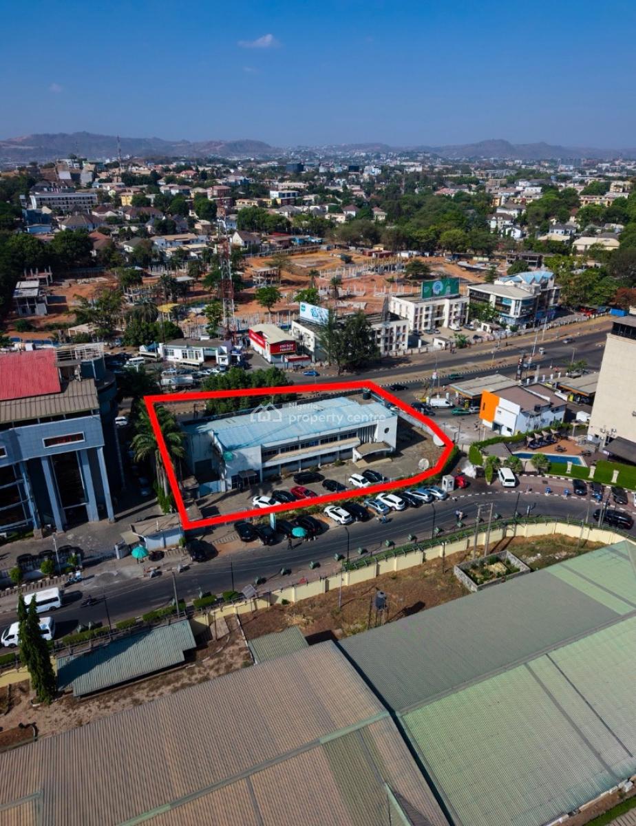 Commercial Property (previously Use for Bank ), Close to Johnwood Hotel, Nrs Building, Wuse, Abuja, Office Space for Sale