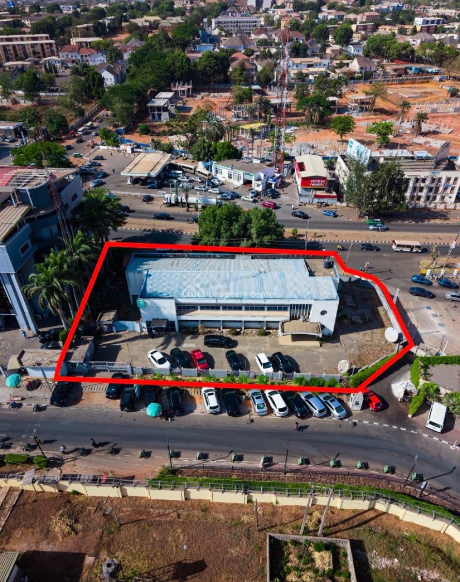 Commercial Property (previously Use for Bank ), Close to Johnwood Hotel, Nrs Building, Wuse, Abuja, Office Space for Sale