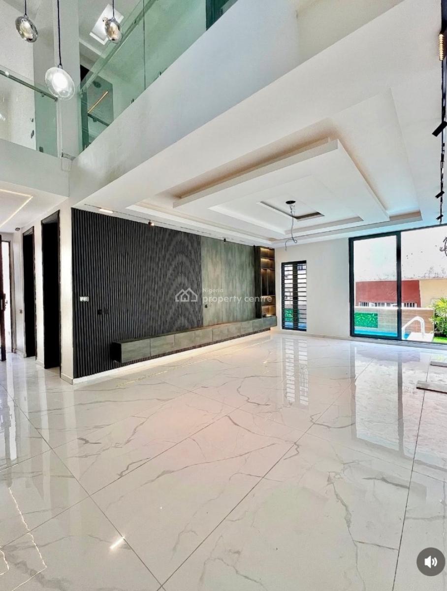 Contemporary 5 Bedroom Detached Duplex with Swimming Pool and Bq, Ikota, Ikota, Lekki, Lagos, Detached Duplex for Sale