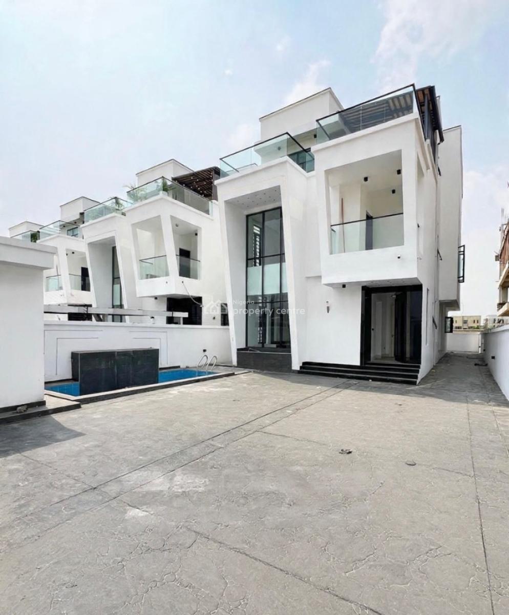Contemporary 5 Bedroom Detached Duplex with Swimming Pool and Bq, Lekki Phase 1, Lekki Phase 1, Lekki, Lagos, Detached Duplex for Sale