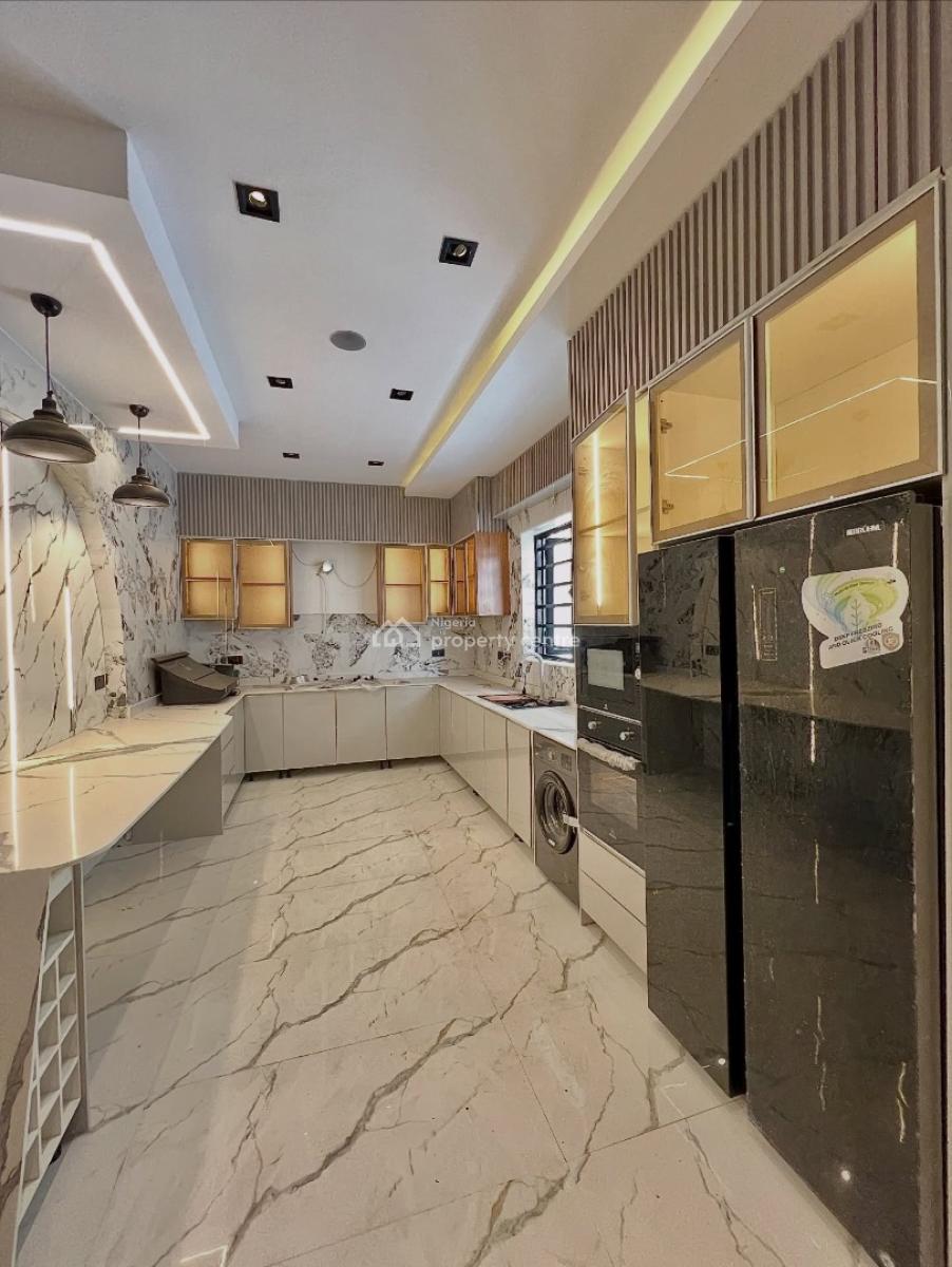 Contemporary 5 Bedroom Detached Duplex with Swimming Pool and Bq, Lekki Phase 1, Lekki Phase 1, Lekki, Lagos, Detached Duplex for Sale