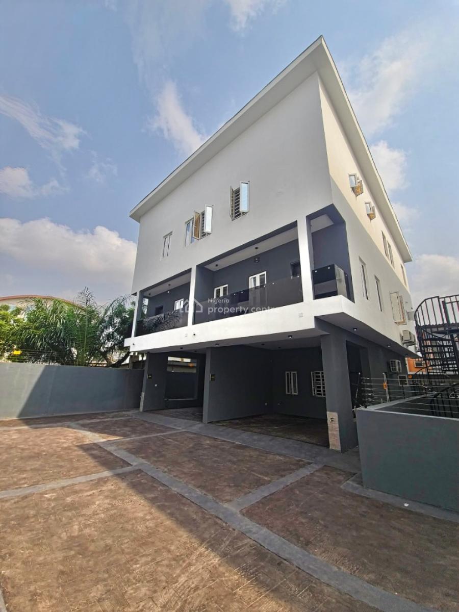 Modern 4-bedroom Semi-detached Duplex with Bq., Adeniyi Jones, Ikeja, Lagos, Semi-detached Duplex for Sale