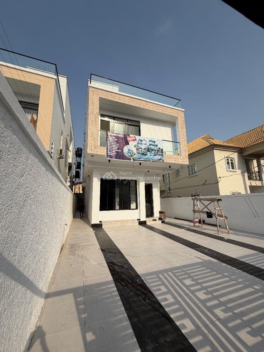 Luxury 5 Bedroom with Pool, Gym House and Rooftop, Ologolo, Lekki, Lagos, Detached Duplex for Sale
