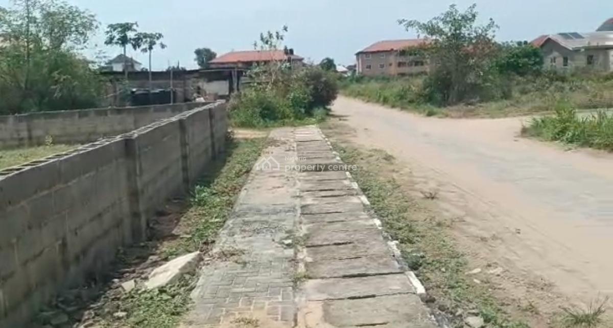 Strategically Located 485sqm Corner Piece, Dryland Already Fenced, Located in a Private Estate Inside Fidiso Estate, Abijo, Lekki, Lagos, Residential Land for Sale