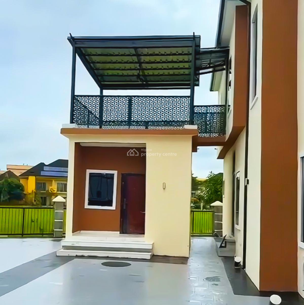 Elegant 4 Bedroom Duplex in a Secure Estate, Golf Estate, Peter Odili Road, Trans Amadi, Port Harcourt, Rivers, Detached Duplex for Rent