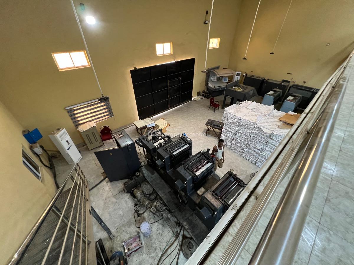 Fully Functional Printing Press Industry Comprising of Various Offices, Idu Industrial, Abuja, Factory for Sale