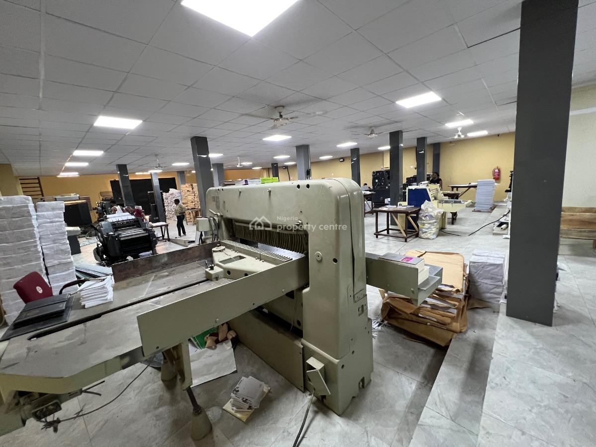 Fully Functional Printing Press Industry Comprising of Various Offices, Idu Industrial, Abuja, Factory for Sale