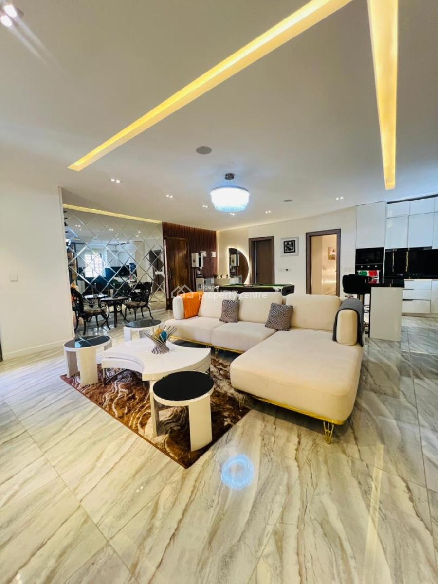 Fully Furnished 2bedroom Apartment, Fully Furnished Apartment with 24hrs Light in a Non Flooded Area., Agungi, Lekki, Lagos, House for Rent