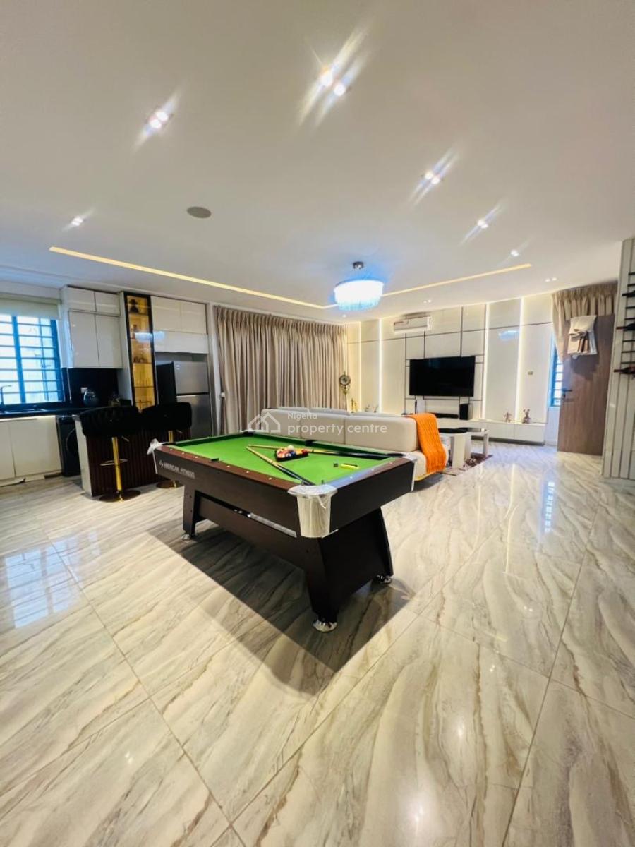 Fully Furnished 2bedroom Apartment, Fully Furnished Apartment with 24hrs Light in a Non Flooded Area., Agungi, Lekki, Lagos, House for Rent