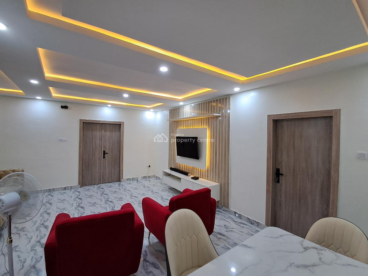 Luxury 2 Bedroom Apartment, 1st Avenue Agip Estate, Rumueme, Port Harcourt, Rivers, Detached Bungalow Short Let