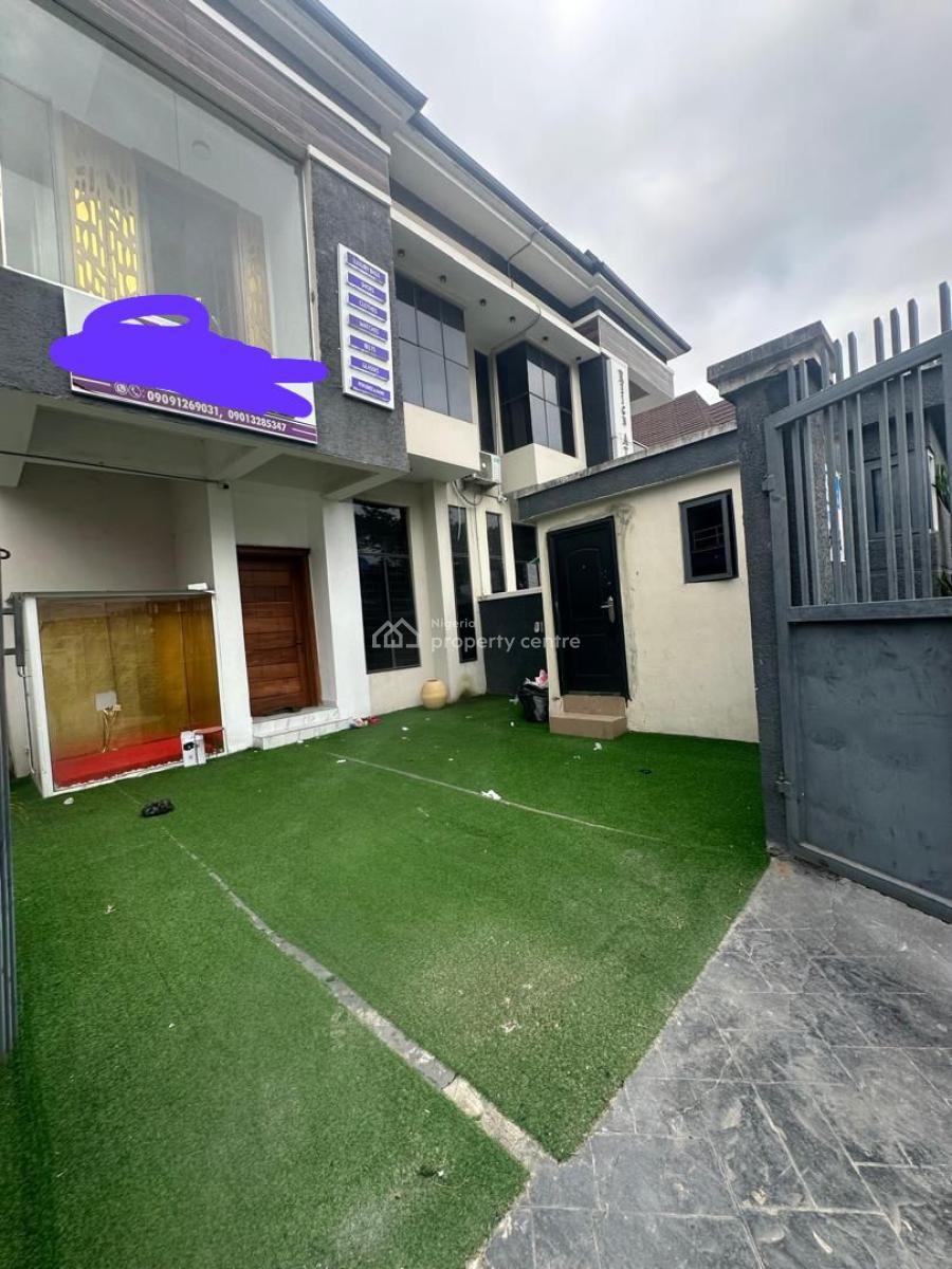 Luxury 4 Bedroom Semi-duplex + Bq and Gate House, Chevron Alternative Road, Lekki, Lagos, Semi-detached Duplex for Sale