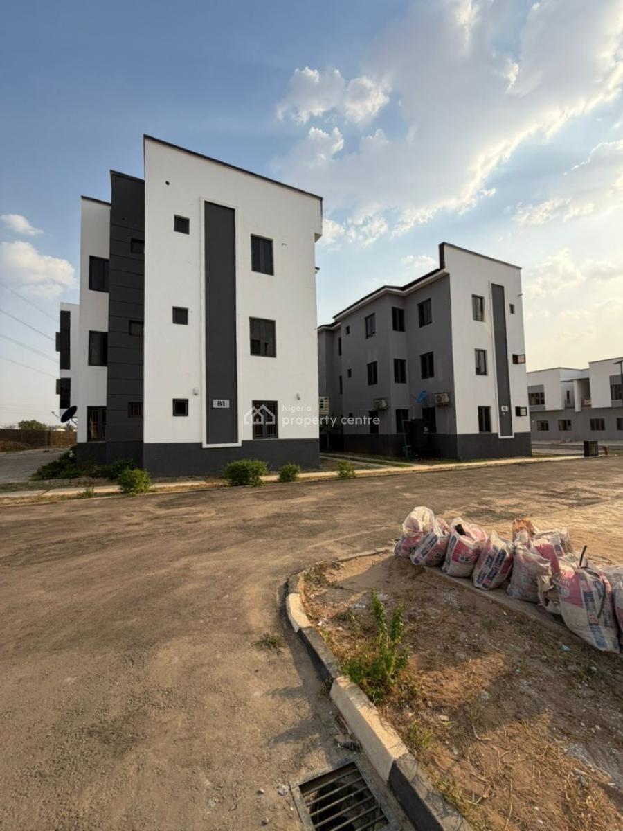 Brand New 3 Bedroom Apartments (semifinished), (tarred Roads), Lugbe District, Abuja, Flat / Apartment for Sale