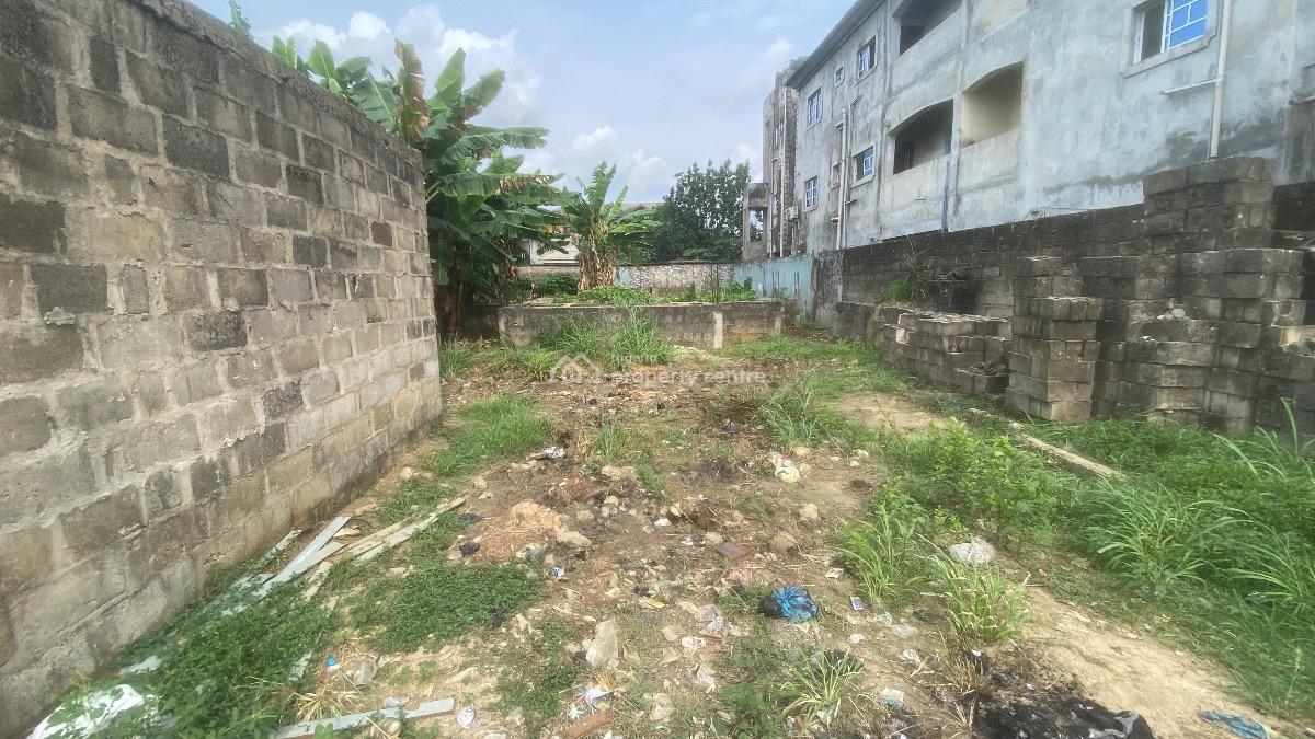 Well Located Plot of Land with Foundation for Six Bedroom Duplex, Rumuosi, Port Harcourt, Rivers, Residential Land for Sale