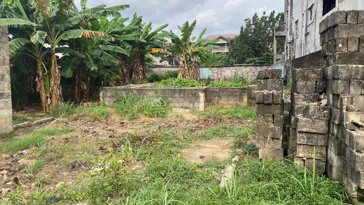 Well Located Plot of Land with Foundation for Six Bedroom Duplex, Rumuosi, Port Harcourt, Rivers, Residential Land for Sale
