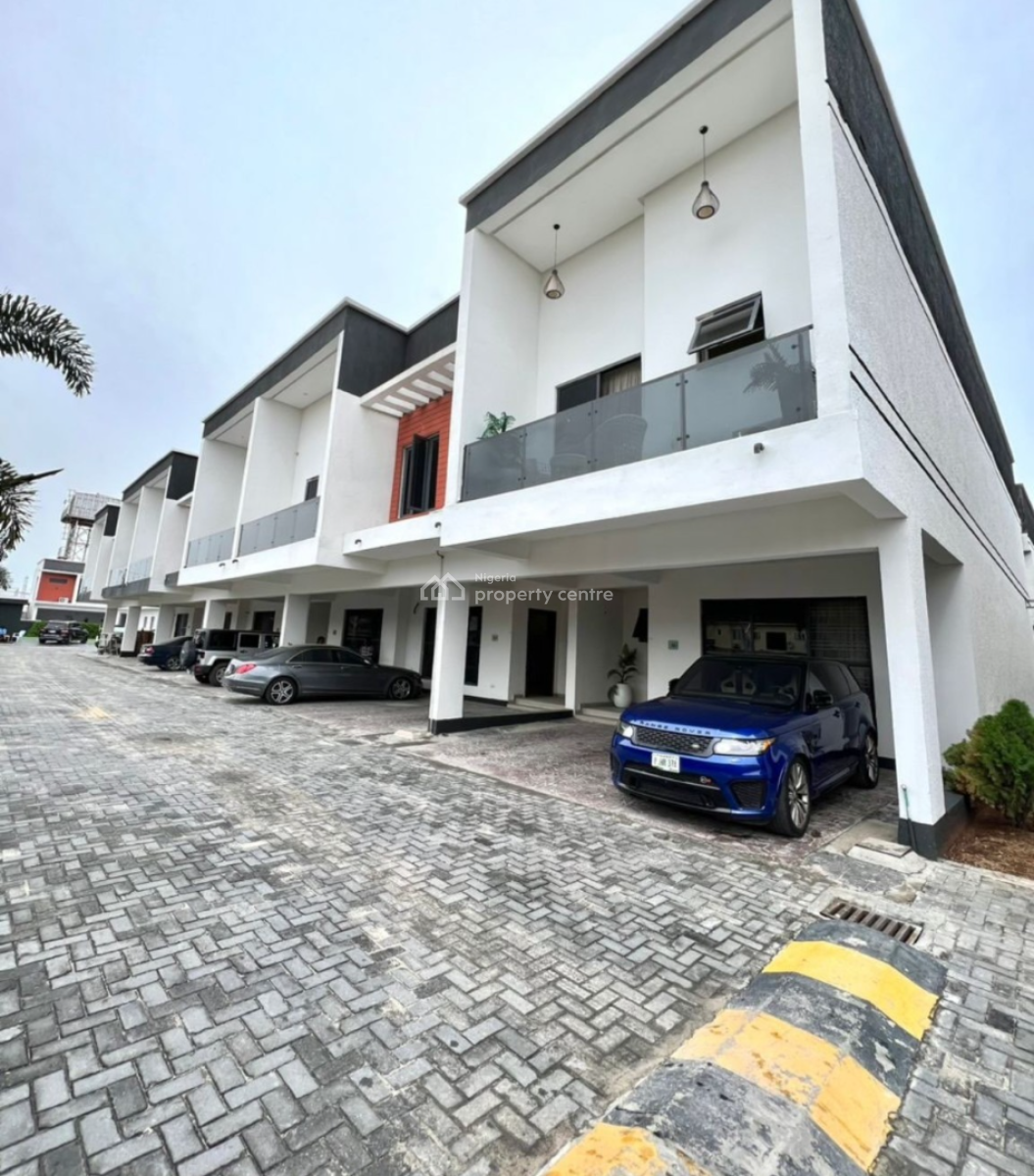 Beautiful 4-bedroom Terrace Duplex, Ologolo, Ologolo, Lekki, Lagos, Terraced Duplex for Rent