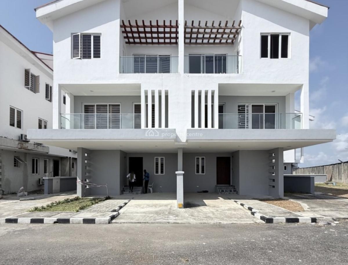 4 Bedroom Semi Detached Duplex, Chevron, Lekki, Lagos, Semi-detached Duplex for Rent