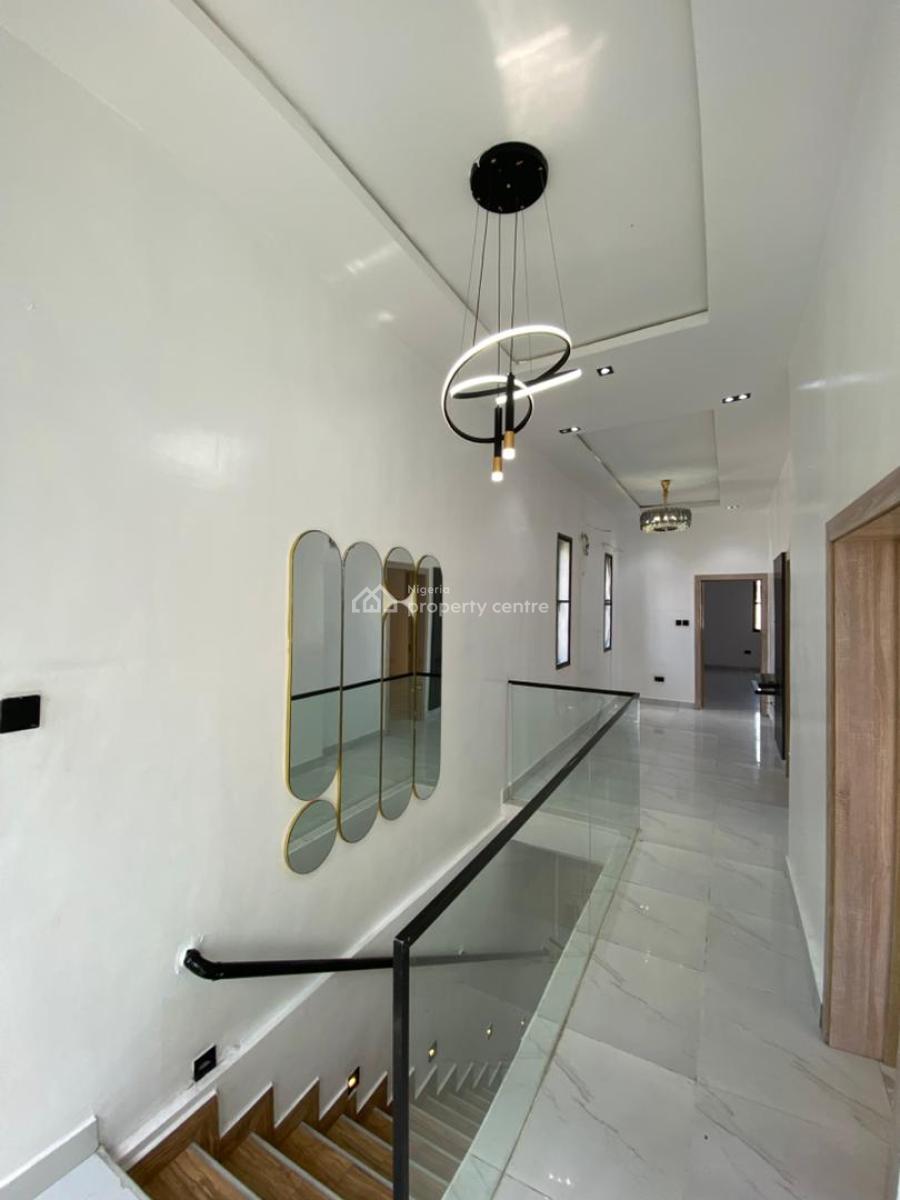 Aesthetic 4 Bedroom Terrace Duplex Fully Servicec with Pool, Orchid Road, Lekki, Lagos, Terraced Duplex for Rent