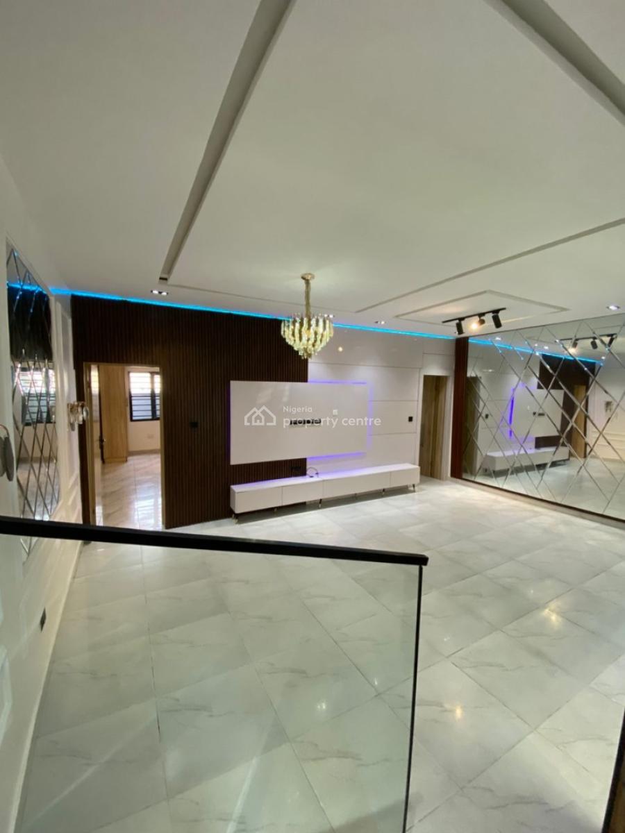 Aesthetic 4 Bedroom Terrace Duplex Fully Servicec with Pool, Orchid Road, Lekki, Lagos, Terraced Duplex for Rent