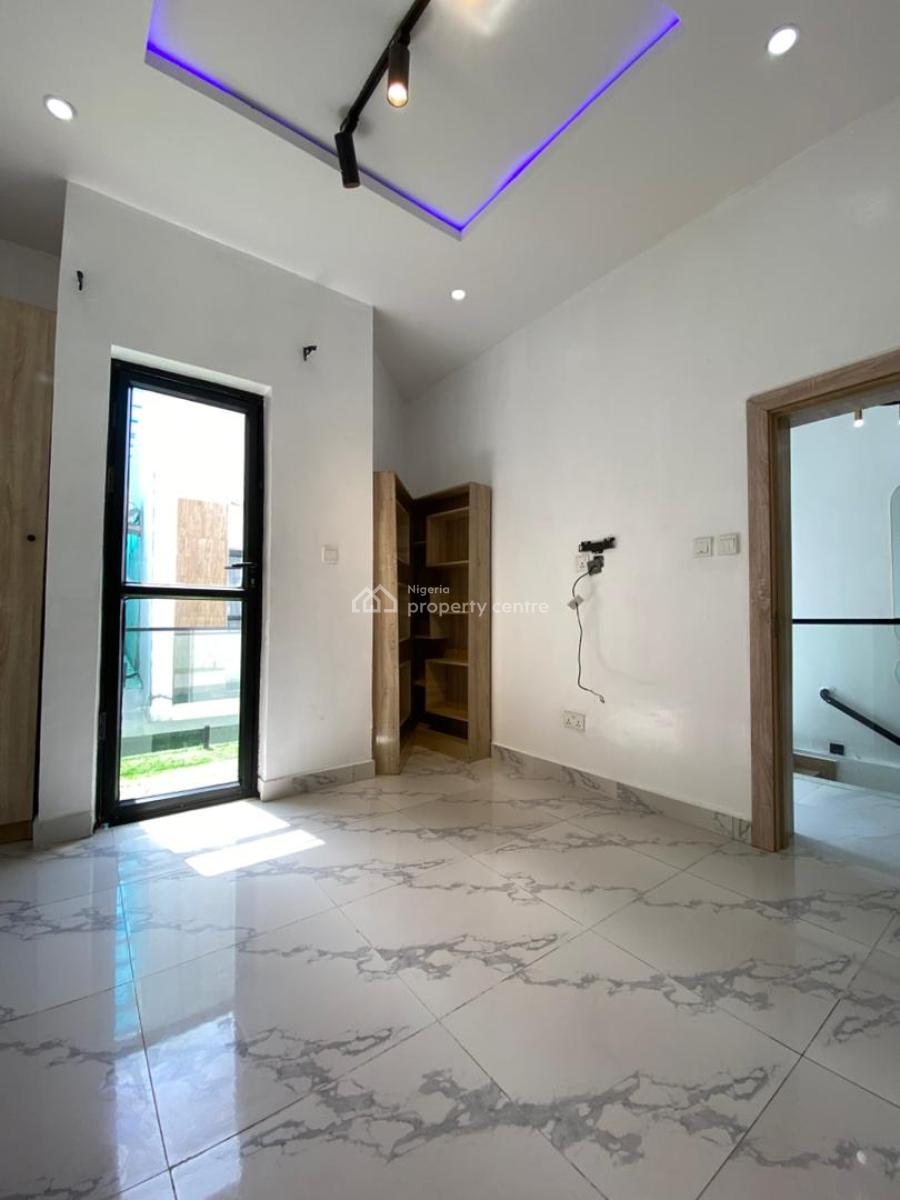 Aesthetic 4 Bedroom Terrace Duplex Fully Servicec with Pool, Orchid Road, Lekki, Lagos, Terraced Duplex for Rent