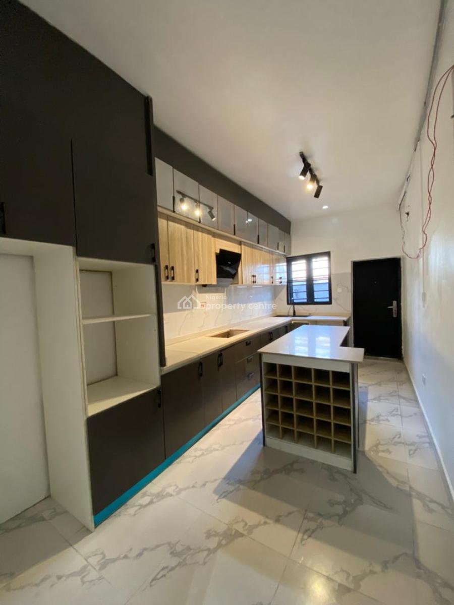 Aesthetic 4 Bedroom Terrace Duplex Fully Servicec with Pool, Orchid Road, Lekki, Lagos, Terraced Duplex for Rent