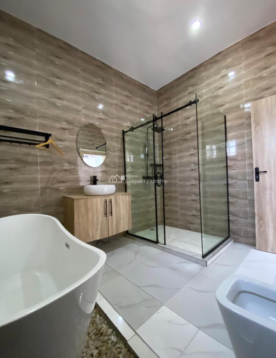 Aesthetic 4 Bedroom Terrace Duplex Fully Servicec with Pool, Orchid Road, Lekki, Lagos, Terraced Duplex for Rent