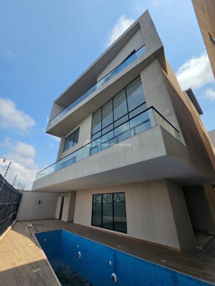 Waterfront 6-bedroom Fully Detached Duplex,elevator,swimming Pool,jett, Banana Island Estate., Banana Island, Ikoyi, Lagos, Detached Duplex for Sale