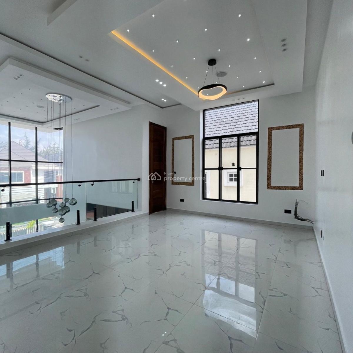 Contemporary 5 Bedroom Fully  Detached Duplex with Bq, Pool, Cinema,, Lekki County, Ikotaa, Lekki, Lagos, Detached Duplex for Sale