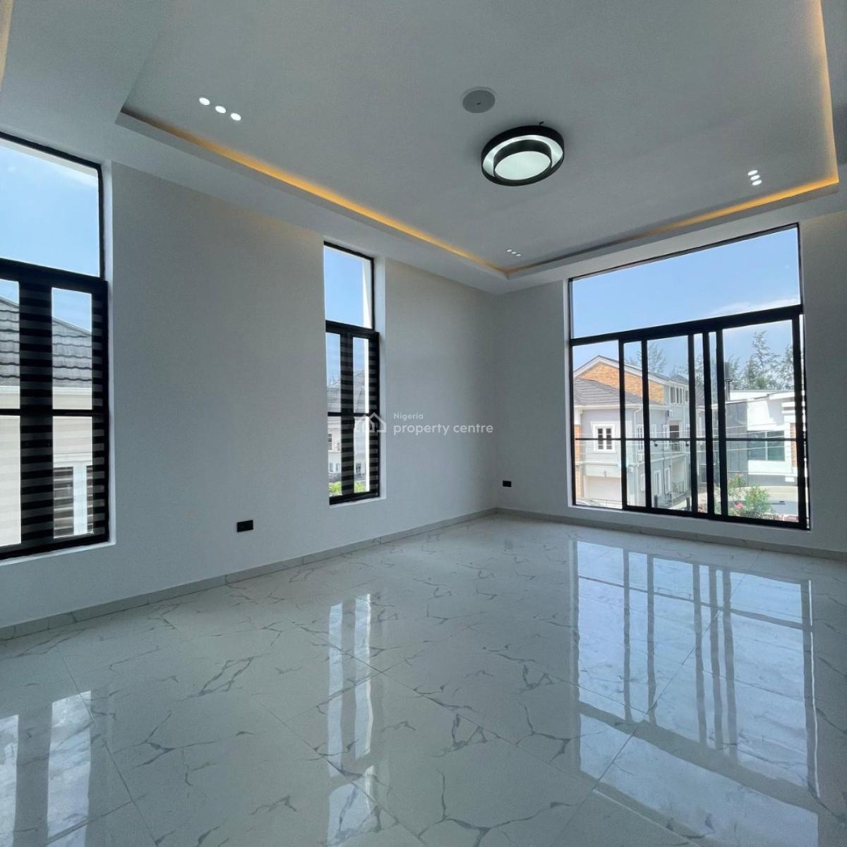 Contemporary 5 Bedroom Fully  Detached Duplex with Bq, Pool, Cinema,, Lekki County, Ikotaa, Lekki, Lagos, Detached Duplex for Sale