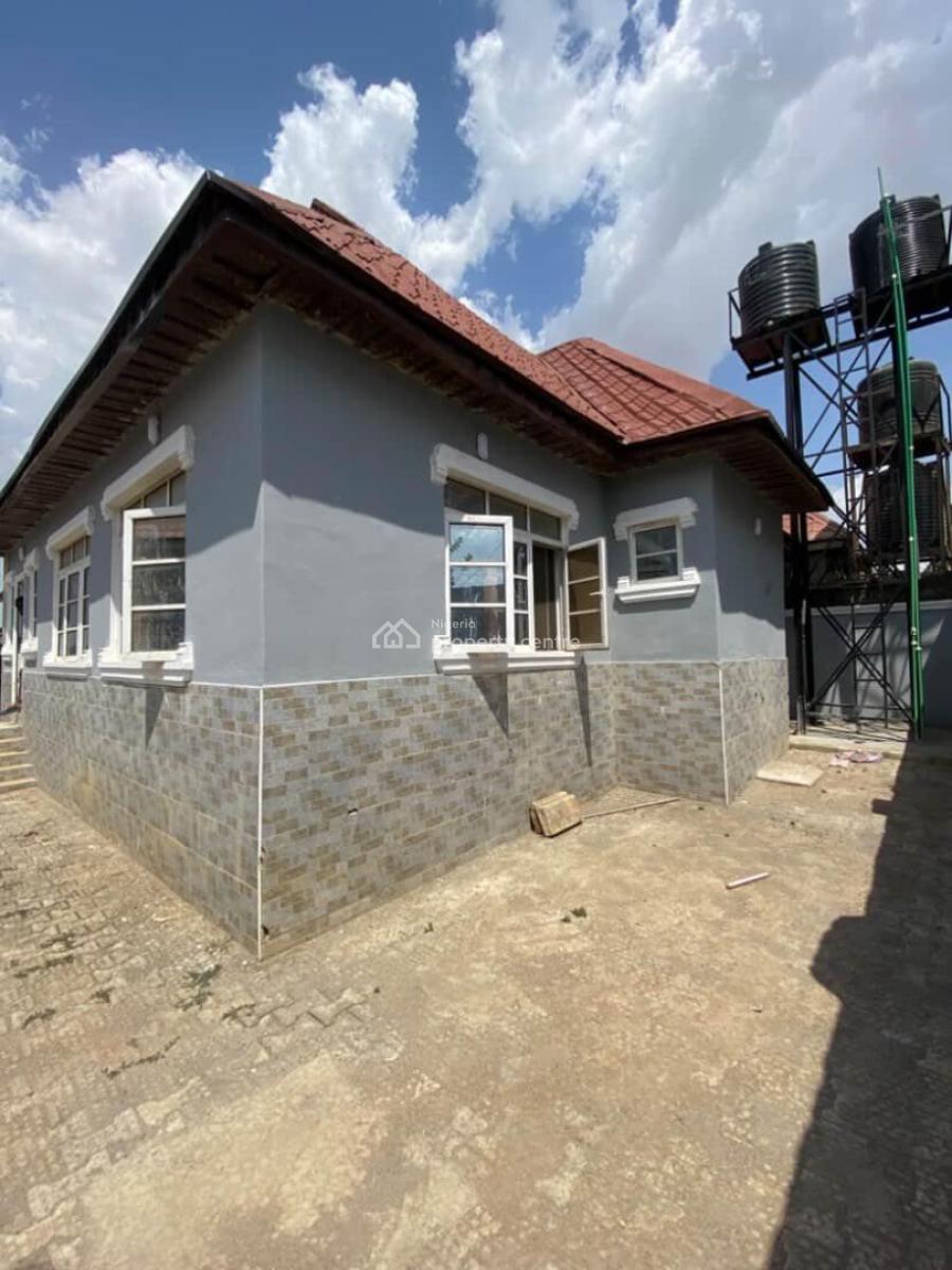 Three Bedroom Bungalow, Just By Starwood Estate, Galadimawa, Abuja, Detached Bungalow for Rent