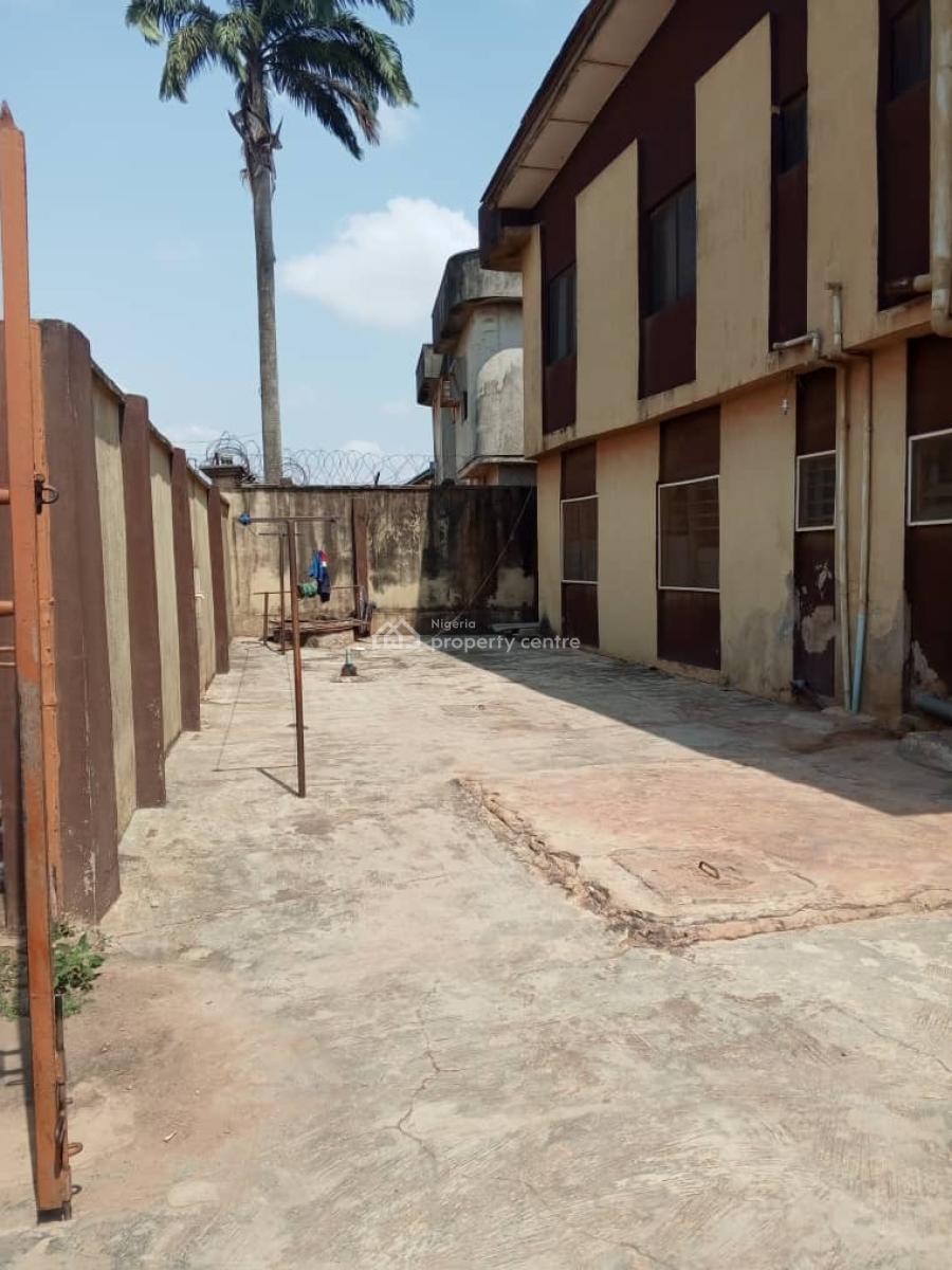 Block of 4 Flat of 3 Bedroom in a Serene and Secured Environment, Captain Ekoro Abule Egba Lagos State, Abule Egba, Agege, Lagos, Block of Flats for Sale