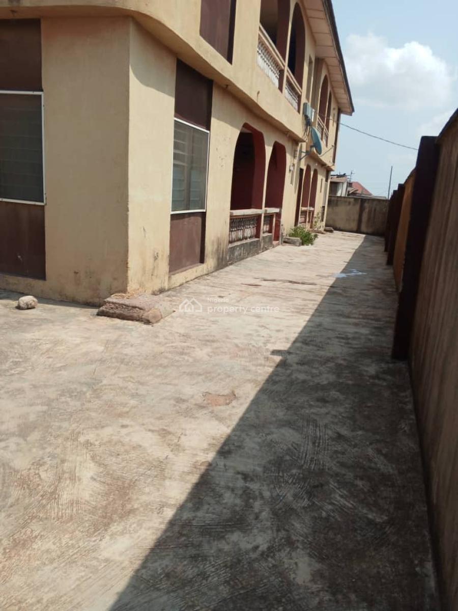 Block of 4 Flat of 3 Bedroom in a Serene and Secured Environment, Captain Ekoro Abule Egba Lagos State, Abule Egba, Agege, Lagos, Block of Flats for Sale