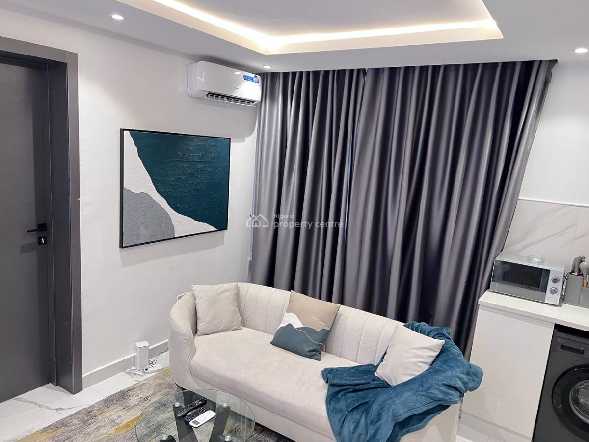 Fully Furnished 1-bedroom Apartment, Off Admiralty Way, Lekki Phase 1, Lekki, Lagos, Mini Flat (room and Parlour) for Rent