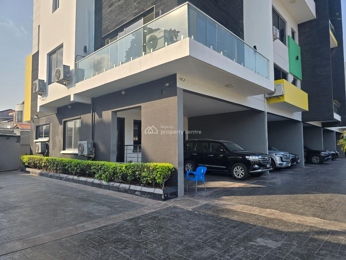 Well Finished 4 Bedroom Terrace Duplex with Bq & Private Elevator, Queens Drive, Ikoyi, Lagos, Terraced Duplex for Sale