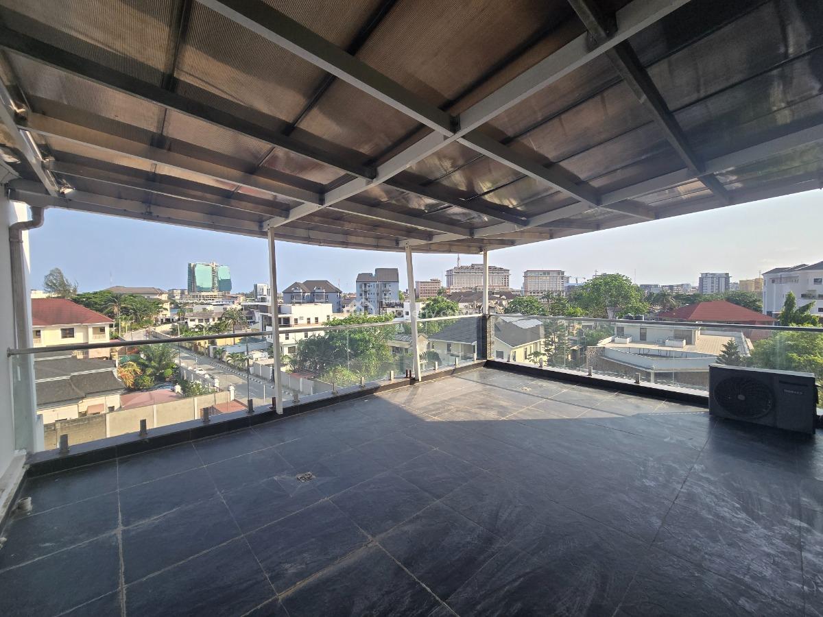 Well Finished 4 Bedroom Terrace Duplex with Bq & Private Elevator, Queens Drive, Ikoyi, Lagos, Terraced Duplex for Sale