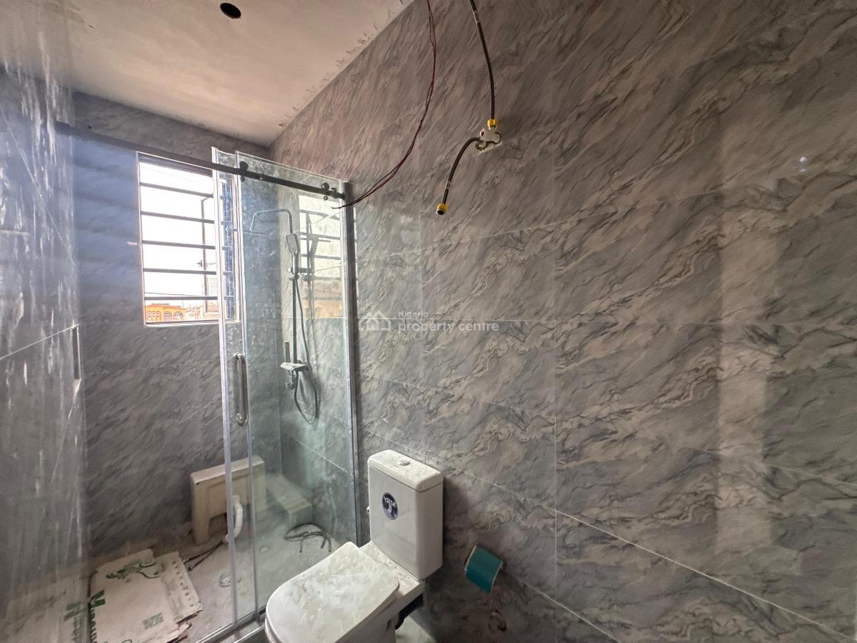 Newly Built 4 Bedroom Fully Detached Duplex, Off Dideolu Estate, College Road, Ogba, Ikeja, Lagos, Terraced Duplex for Sale