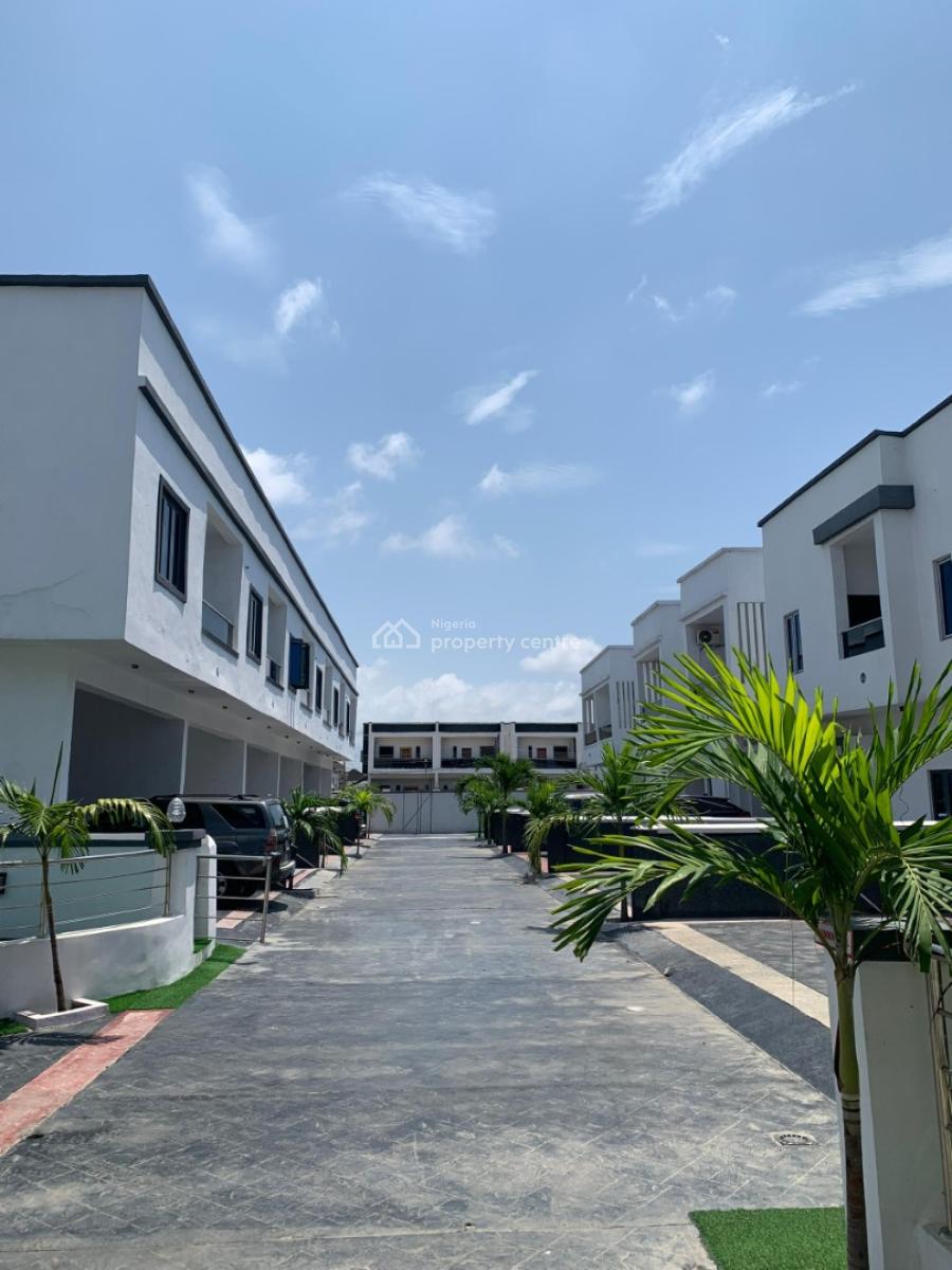 Spacious 4 Bedroom Terrace Duplex with Swimming Pool and Gym, Abraham Adesanya, Ajah, Lagos, Terraced Duplex for Sale